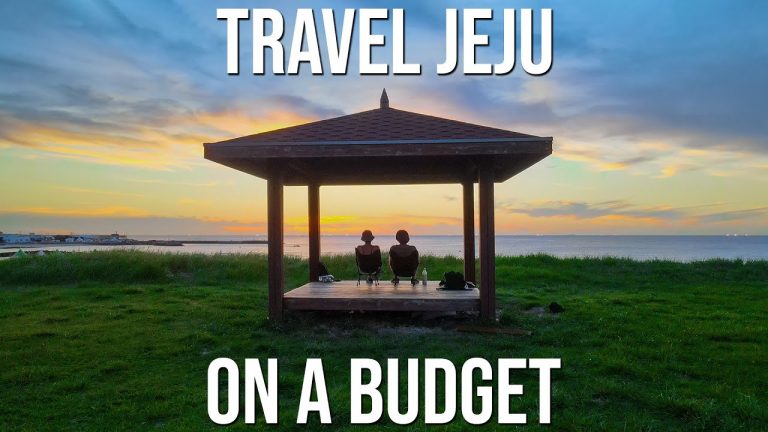 How to Travel Jeju South Korea on a Budget 🌴 | Every Free Campsite in Jeju! ⛺️